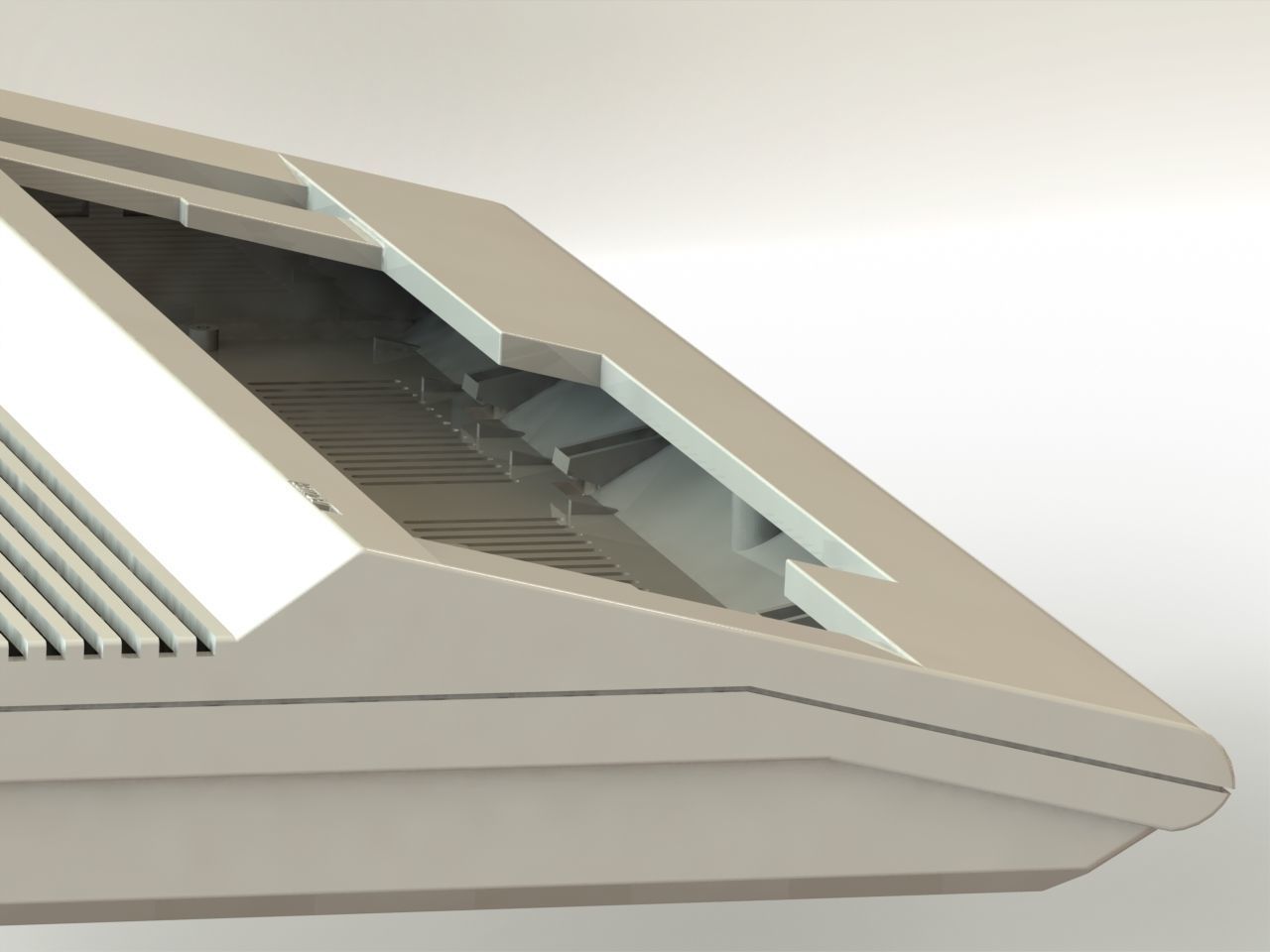 Commodore 64 Enclosure  3D print model_7
