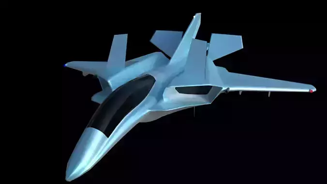 F22-Fighter Jet Sci-Fi