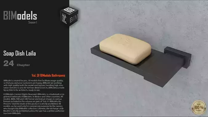 0124 Soap Dish Laila