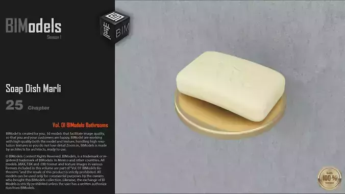 0125 Soap Dish Marli