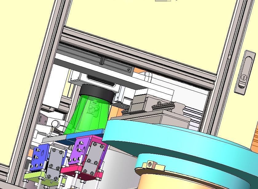 Laser printer and labeling machine  3D model_22