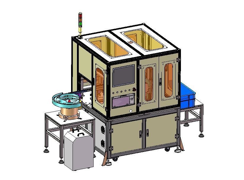 Laser printer and labeling machine  3D model_20