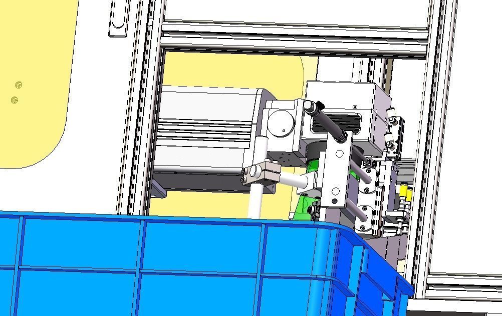 Laser printer and labeling machine  3D model_23