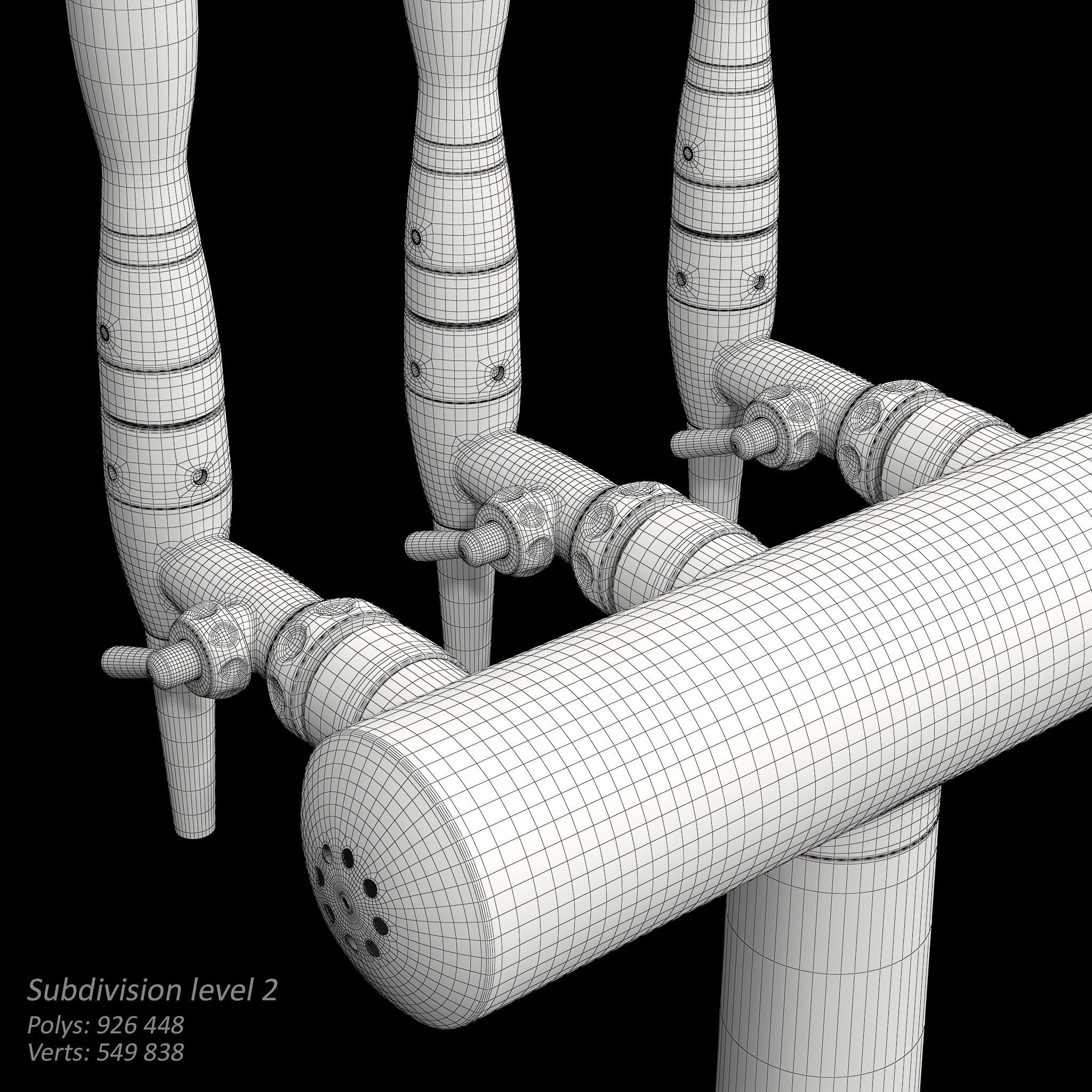 Beer Tower 3D model_8