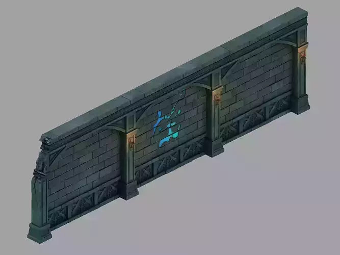 Game Underground Palace - Palace Wall 01