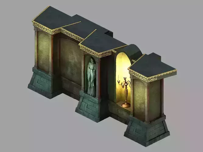 Game Underground Palace - Palace Wall 02