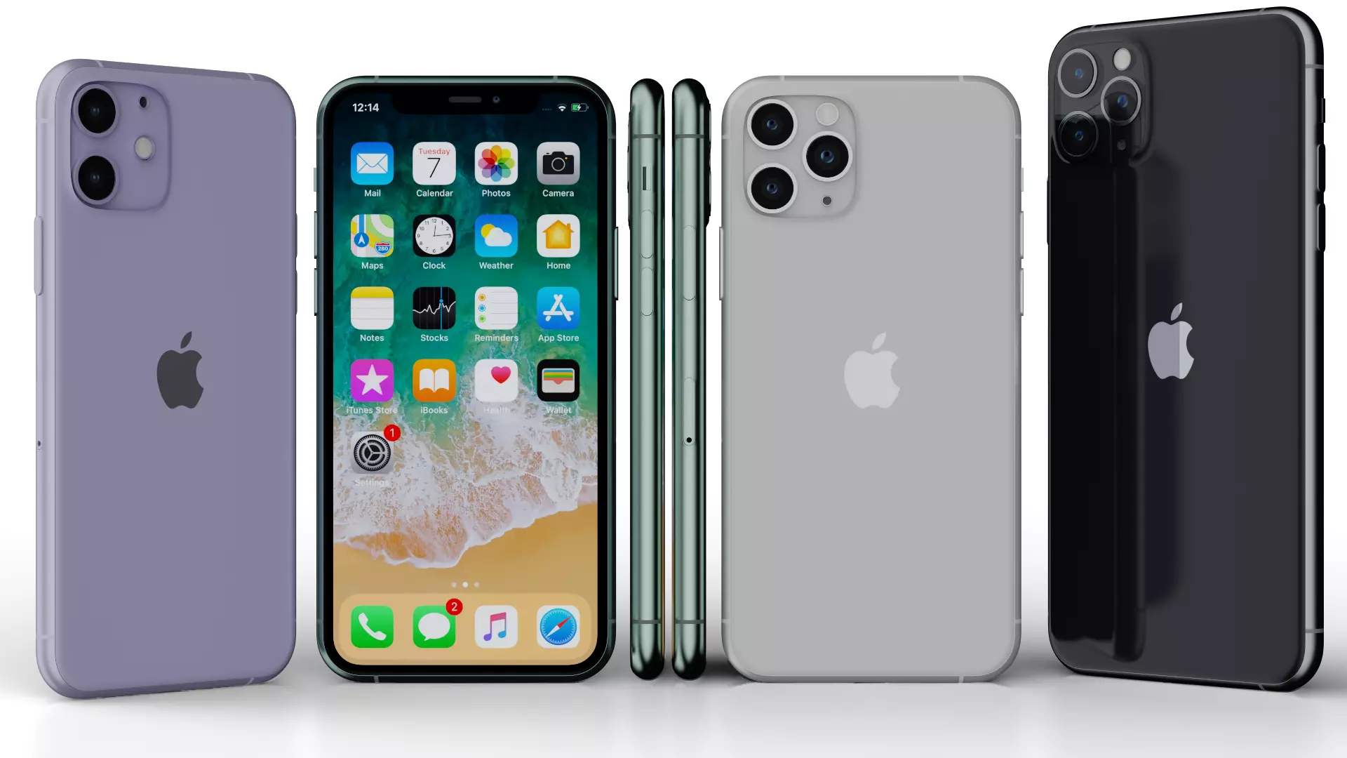 iPhone 11 Pro Max 3D model