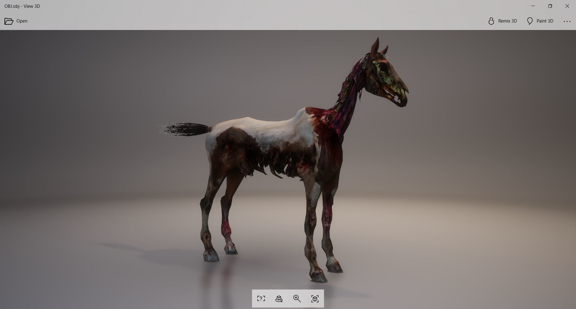 Horse - C2 3D model_4
