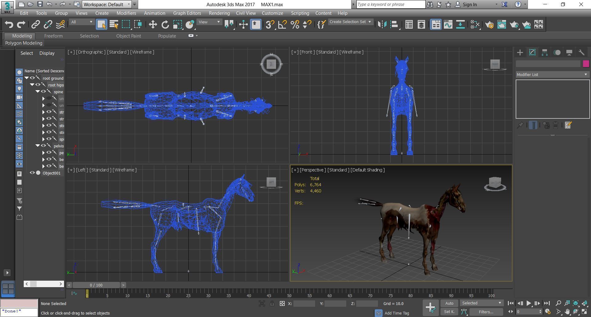 Horse - C2 3D model_1