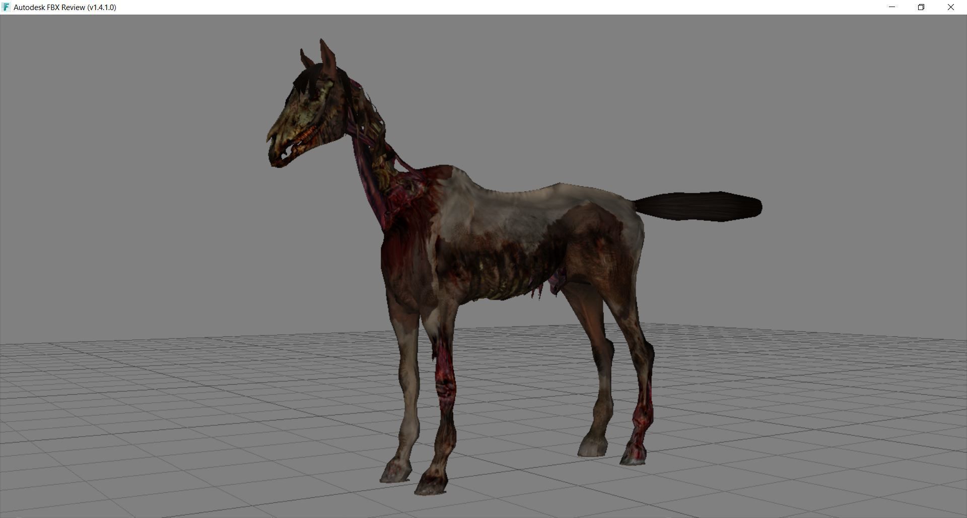 Horse - C2 3D model_5