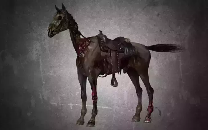 Horse - C3 3D model