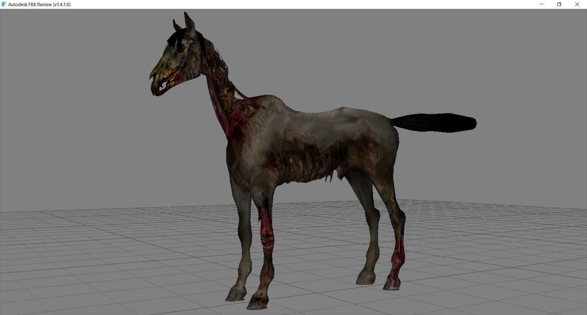 Horse - C4 3D model_5