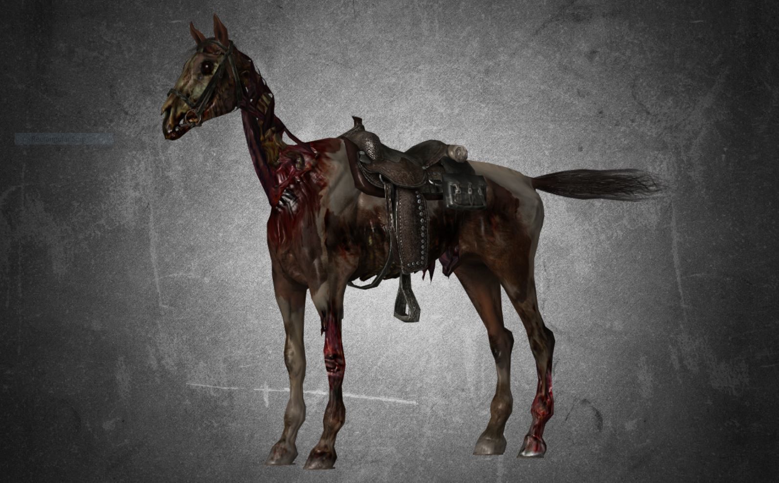Horse Pack 03 - 6 MODEL 3D model_1