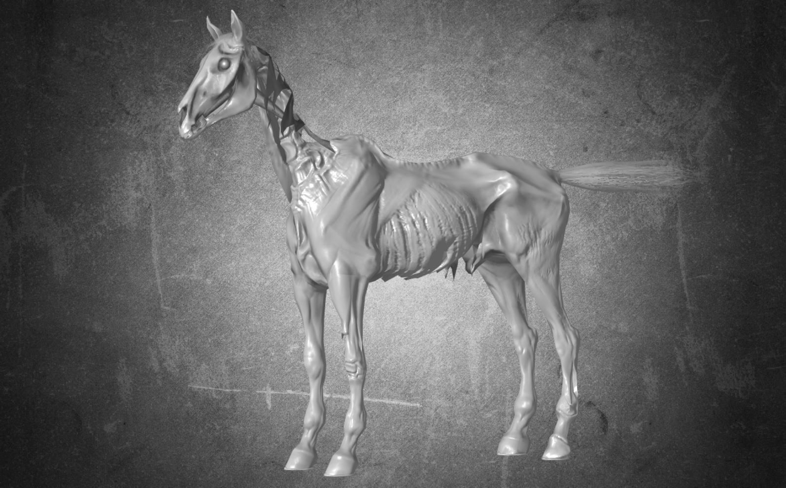 Horse Pack 03 - 6 MODEL 3D model_7