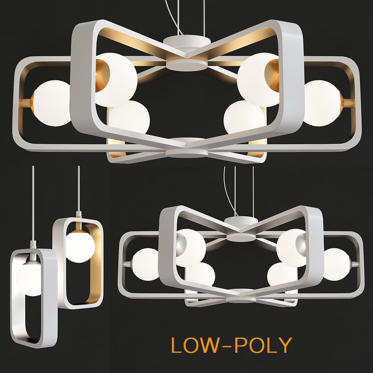 Chandeliers collection mega pack 100 models _94