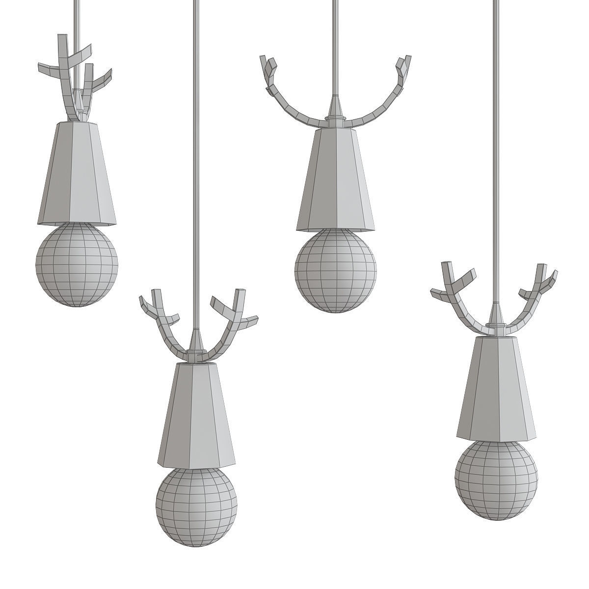 Chandeliers collection mega pack 100 models _162