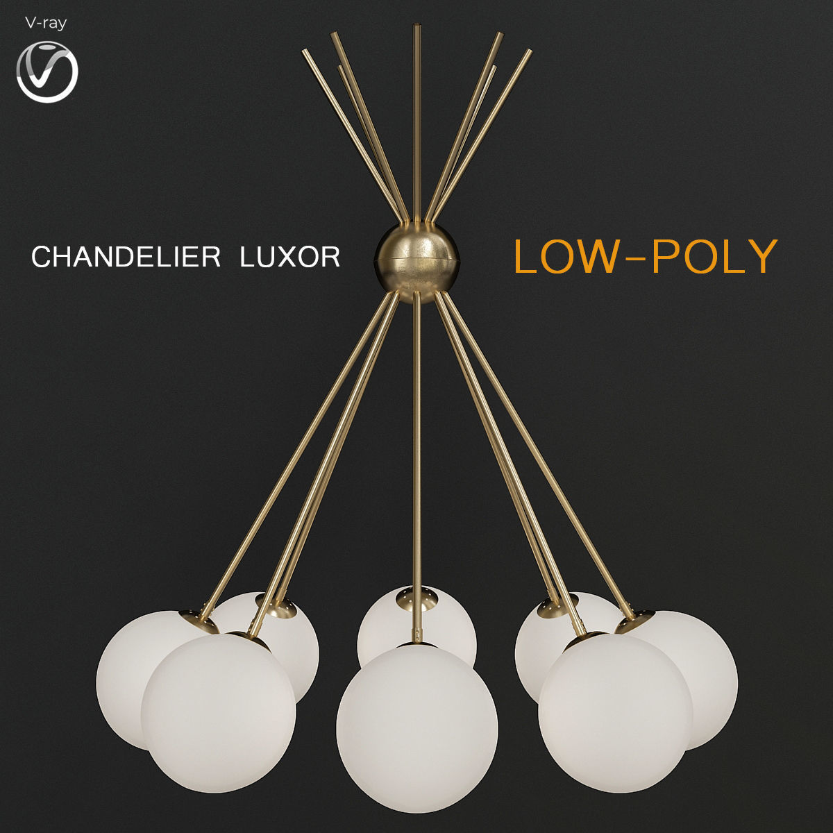 Chandeliers collection mega pack 100 models _107
