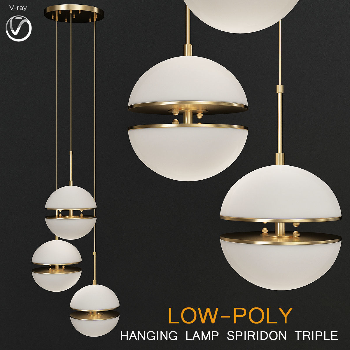 Chandeliers collection mega pack 100 models _67