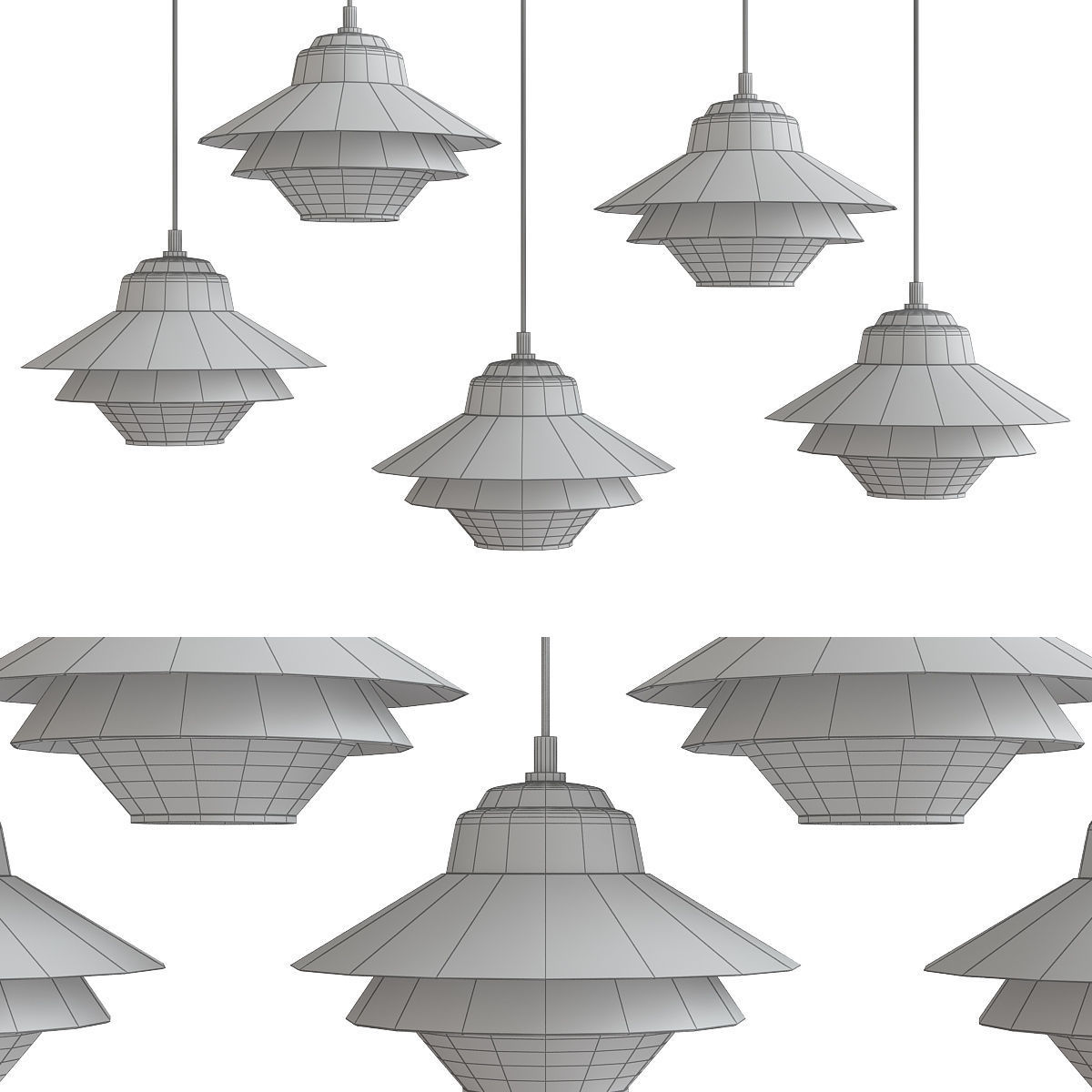Chandeliers collection mega pack 100 models _166