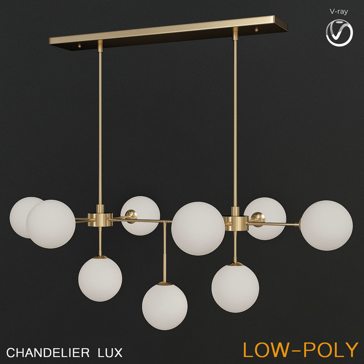 Chandeliers collection mega pack 100 models _103