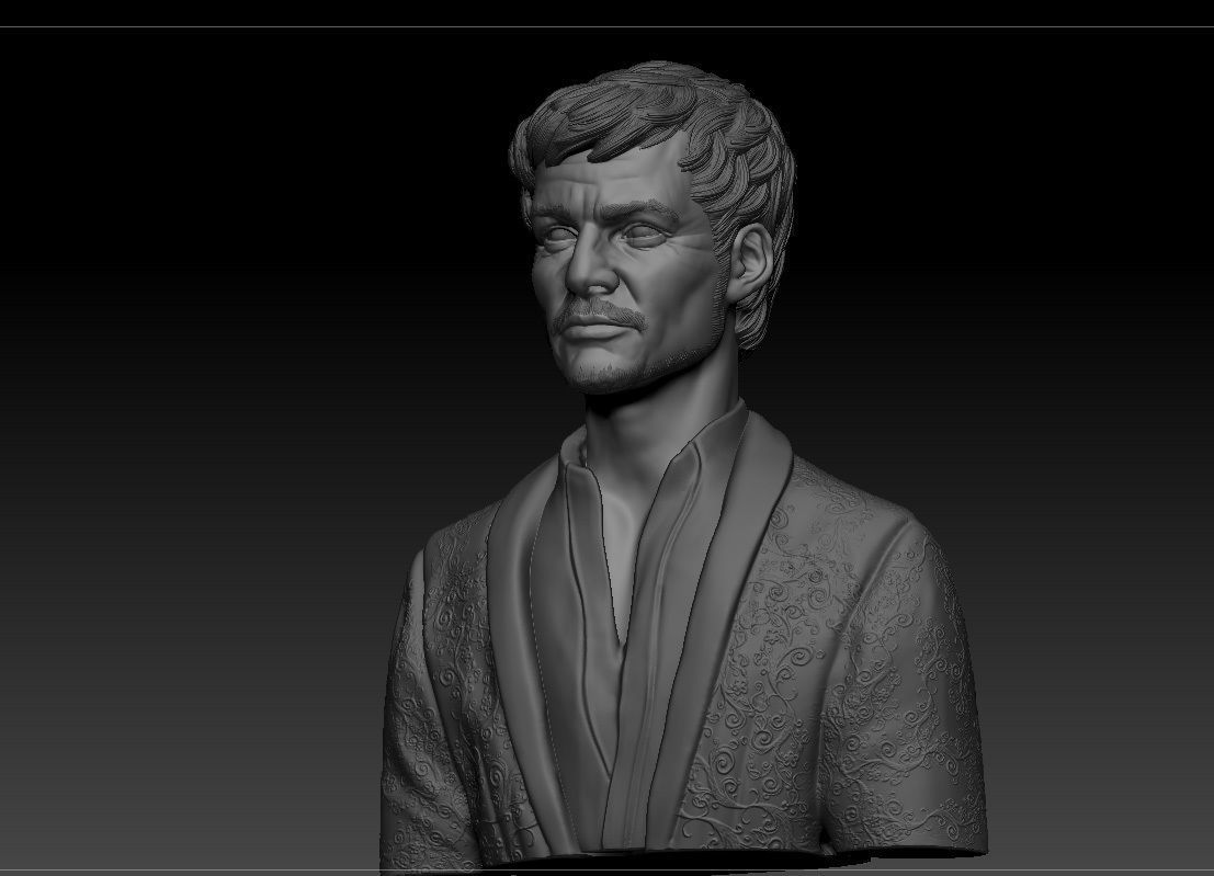 Pedro Pascal -  Oberyn Martell - Game Of Thrones 3D print model_2