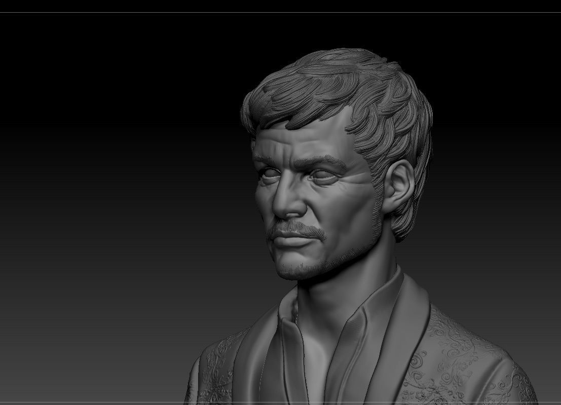 Pedro Pascal -  Oberyn Martell - Game Of Thrones 3D print model_7