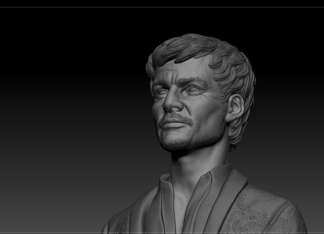 Pedro Pascal -  Oberyn Martell - Game Of Thrones 3D print model_8