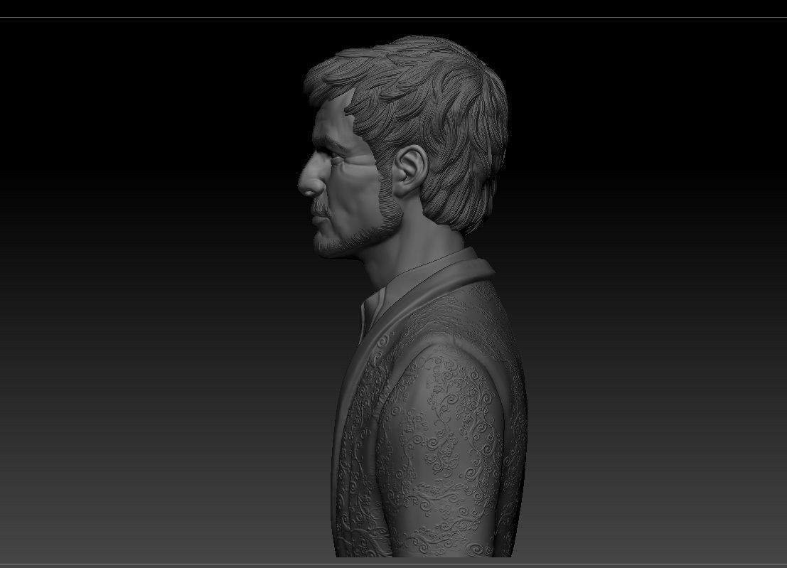 Pedro Pascal -  Oberyn Martell - Game Of Thrones 3D print model_5