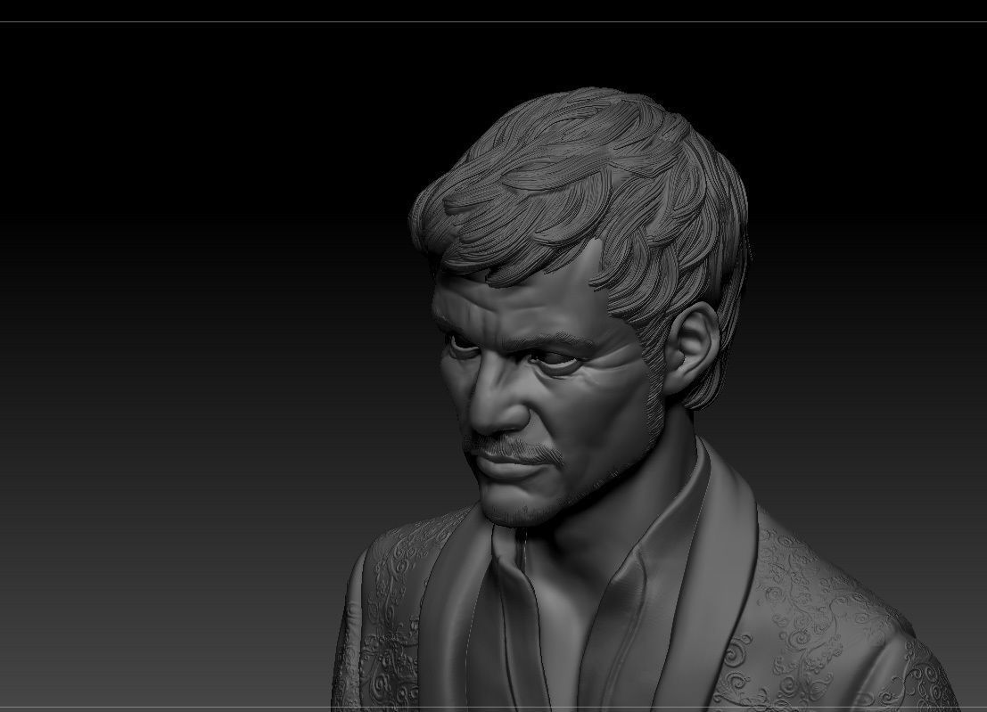Pedro Pascal -  Oberyn Martell - Game Of Thrones 3D print model_9