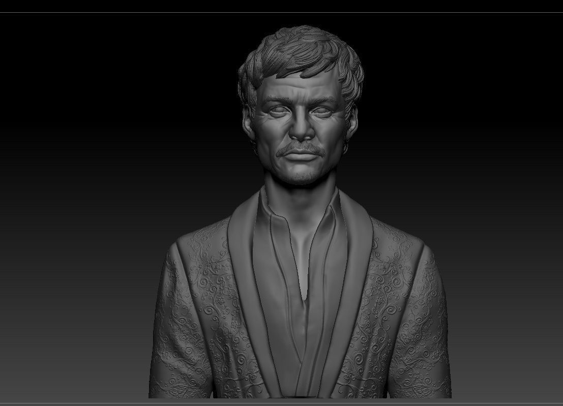 Pedro Pascal -  Oberyn Martell - Game Of Thrones 3D print model_3