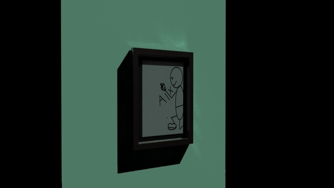 Art Framework editable easy Low-poly 3D model_2