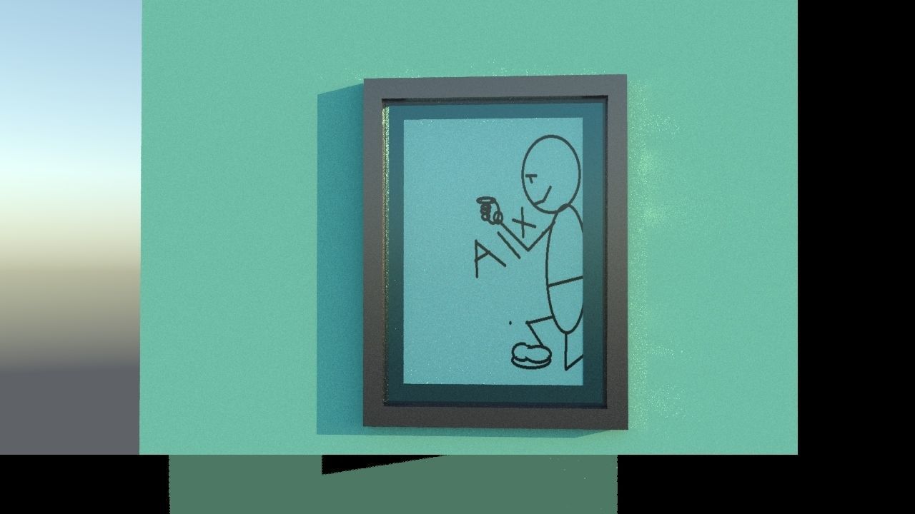 Art Framework editable easy Low-poly 3D model_3