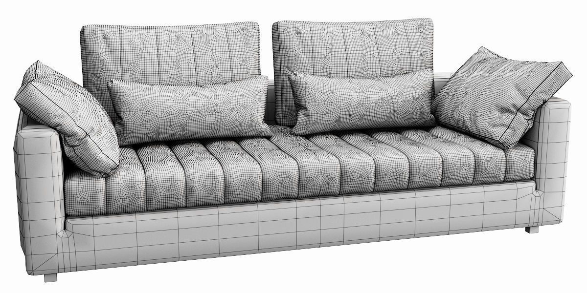 Linteloo Moreno 3 Seater 3D model_5