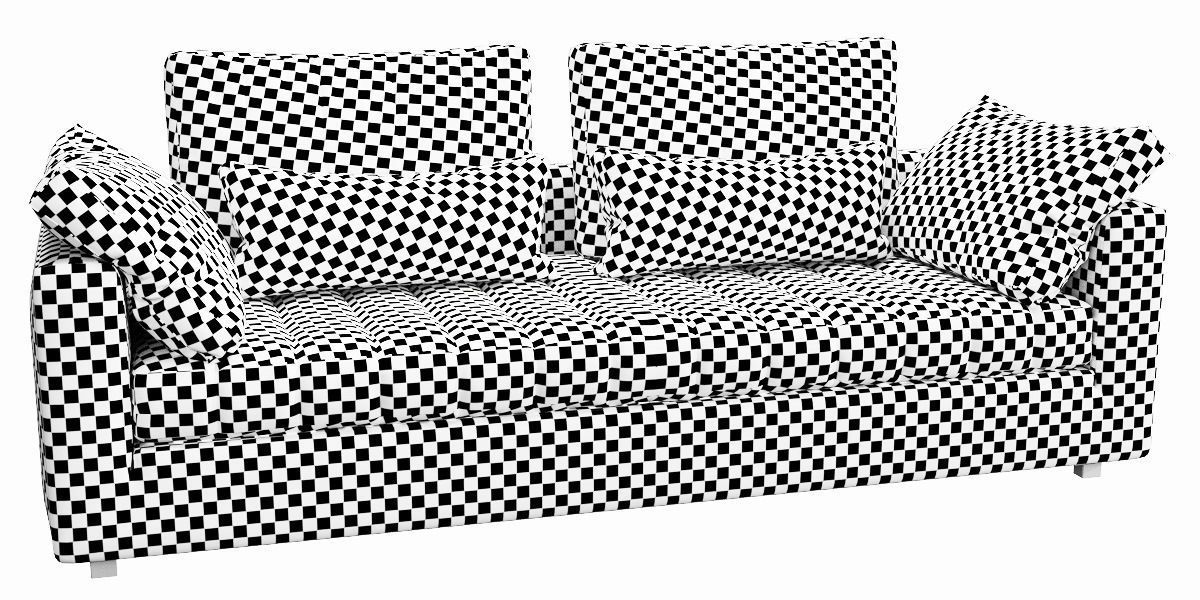 Linteloo Moreno 3 Seater 3D model_4