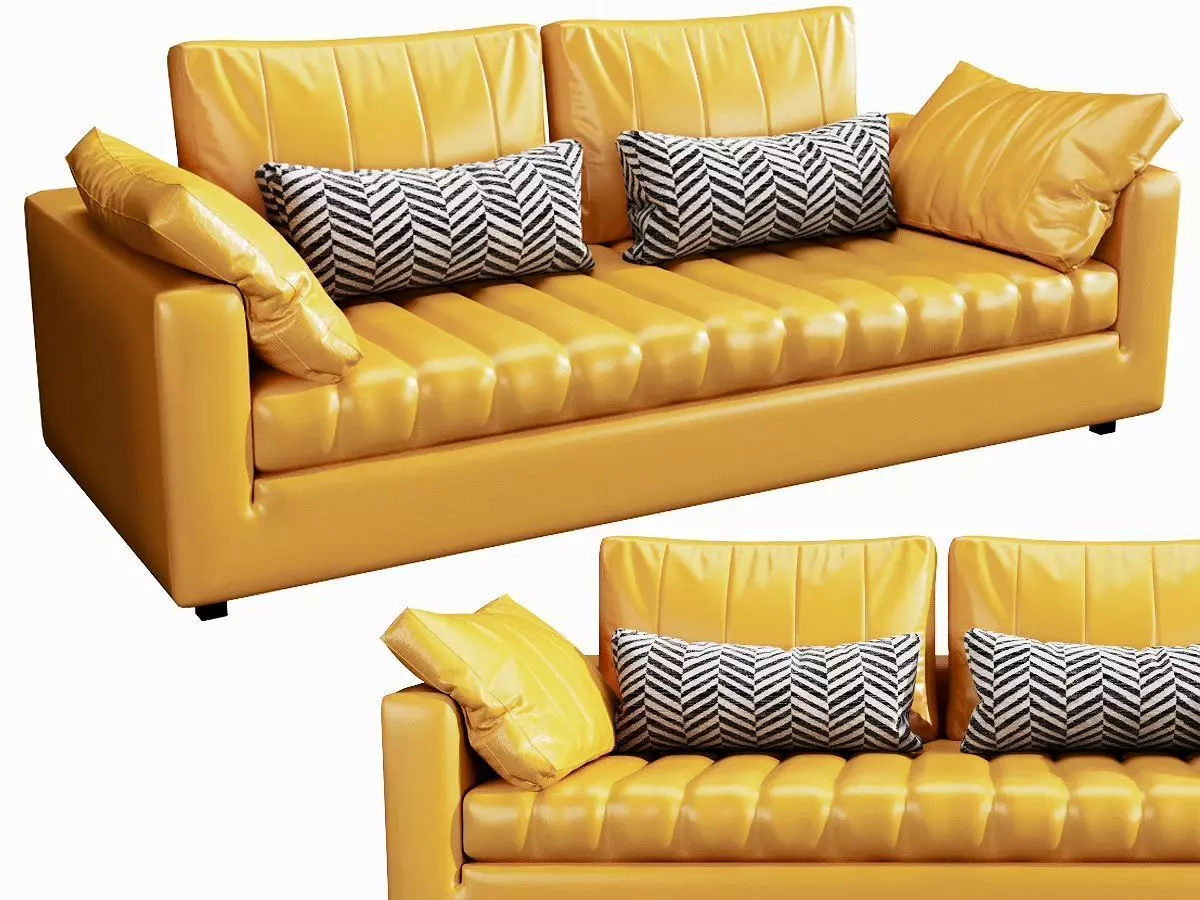 Linteloo Moreno 3 Seater 3D model_0