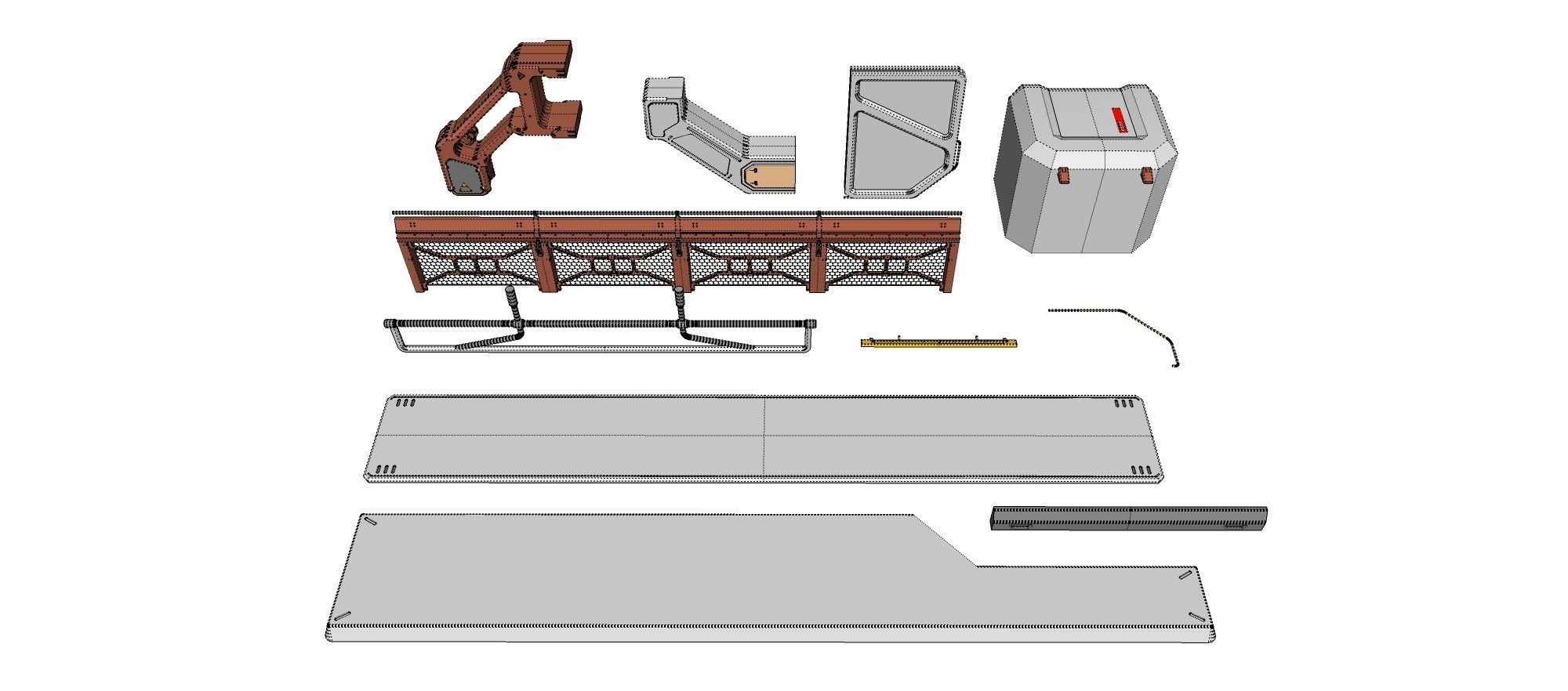 Sci-Fi architecture Elements collection 17 3D model_18