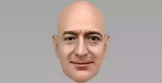 Jeff Bezos 3D model