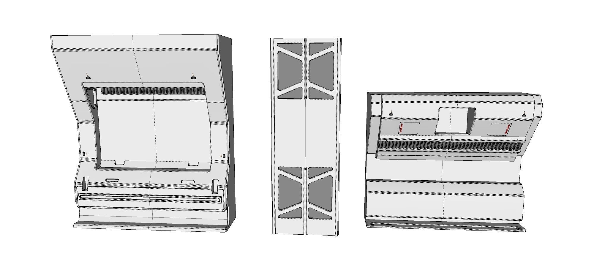 Sci-Fi architecture Elements collection 18 3D model_22
