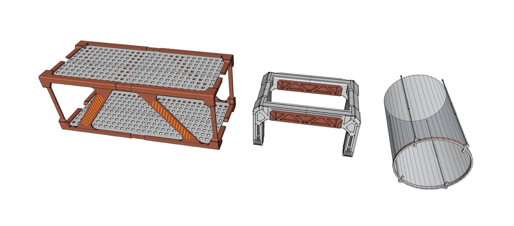 Sci-Fi architecture Elements collection 18 3D model_26