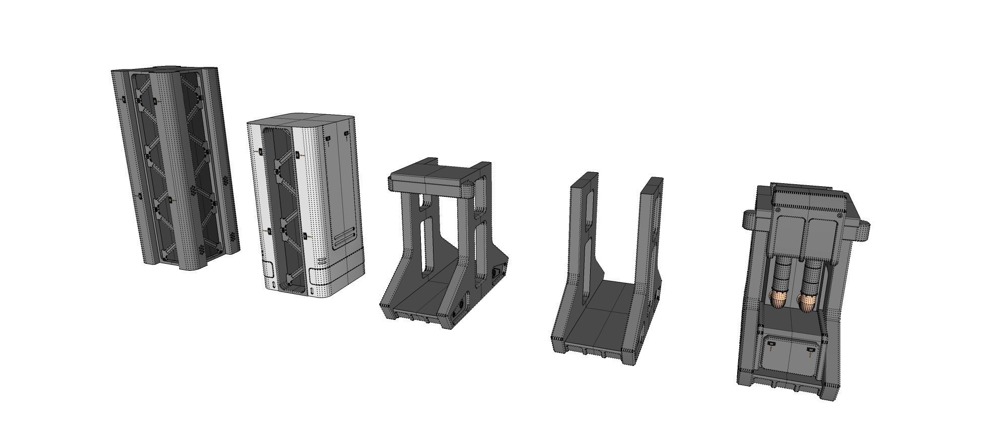 Sci-Fi architecture Elements collection 19 3D model_22