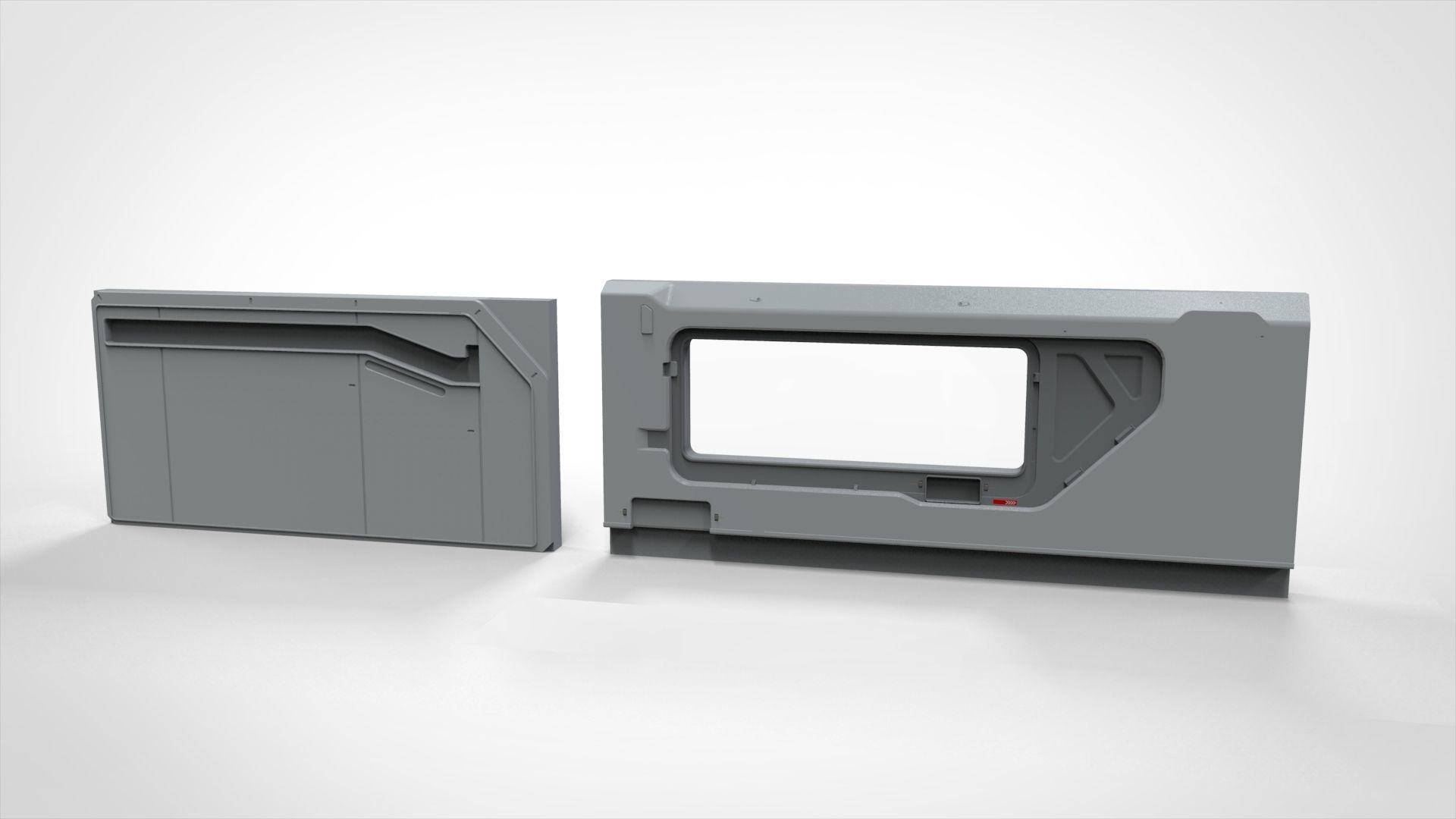 Sci-Fi architecture Elements collection 19 3D model_7