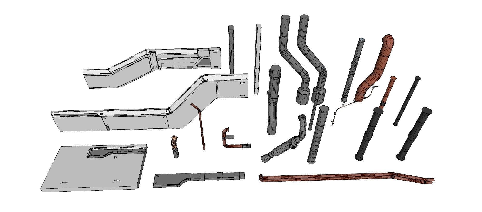 Sci-Fi architecture Elements collection 19 3D model_28