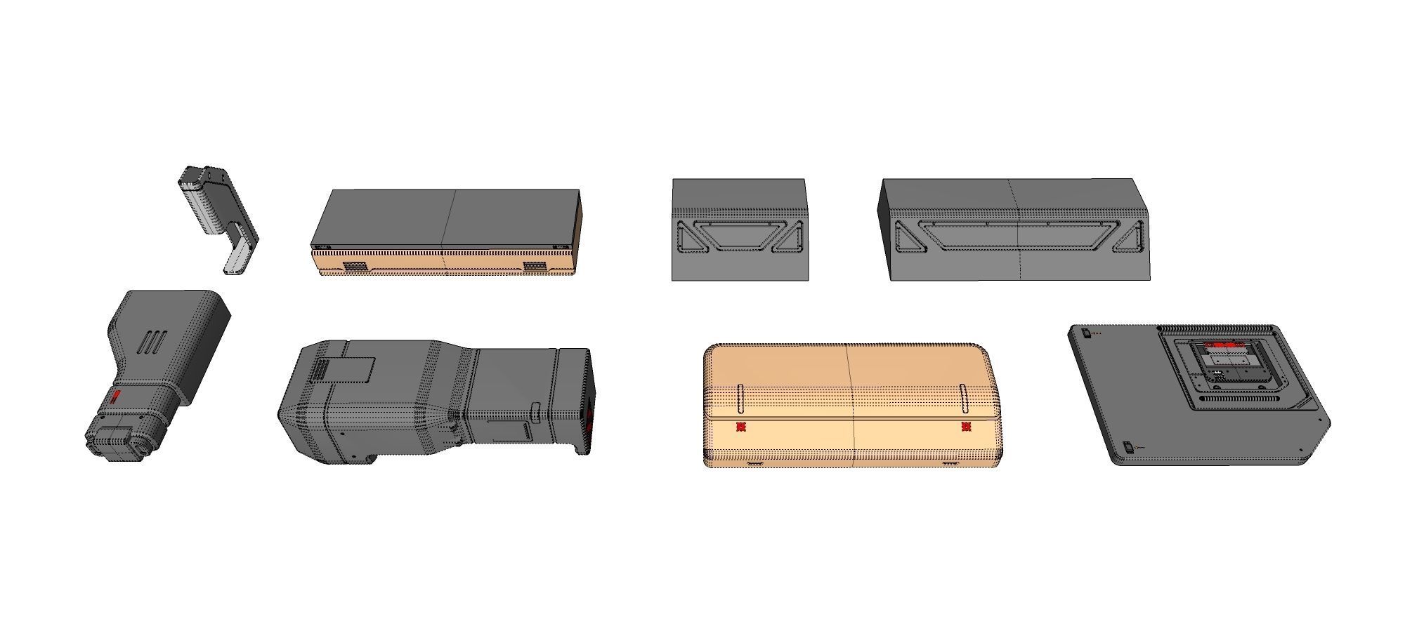 Sci-Fi architecture Elements collection 19 3D model_27