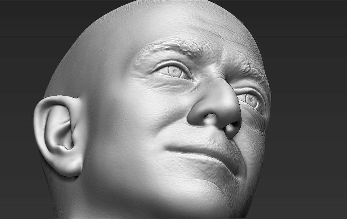 Jeff Bezos bust 3D printing ready stl obj formats 3D print model_20