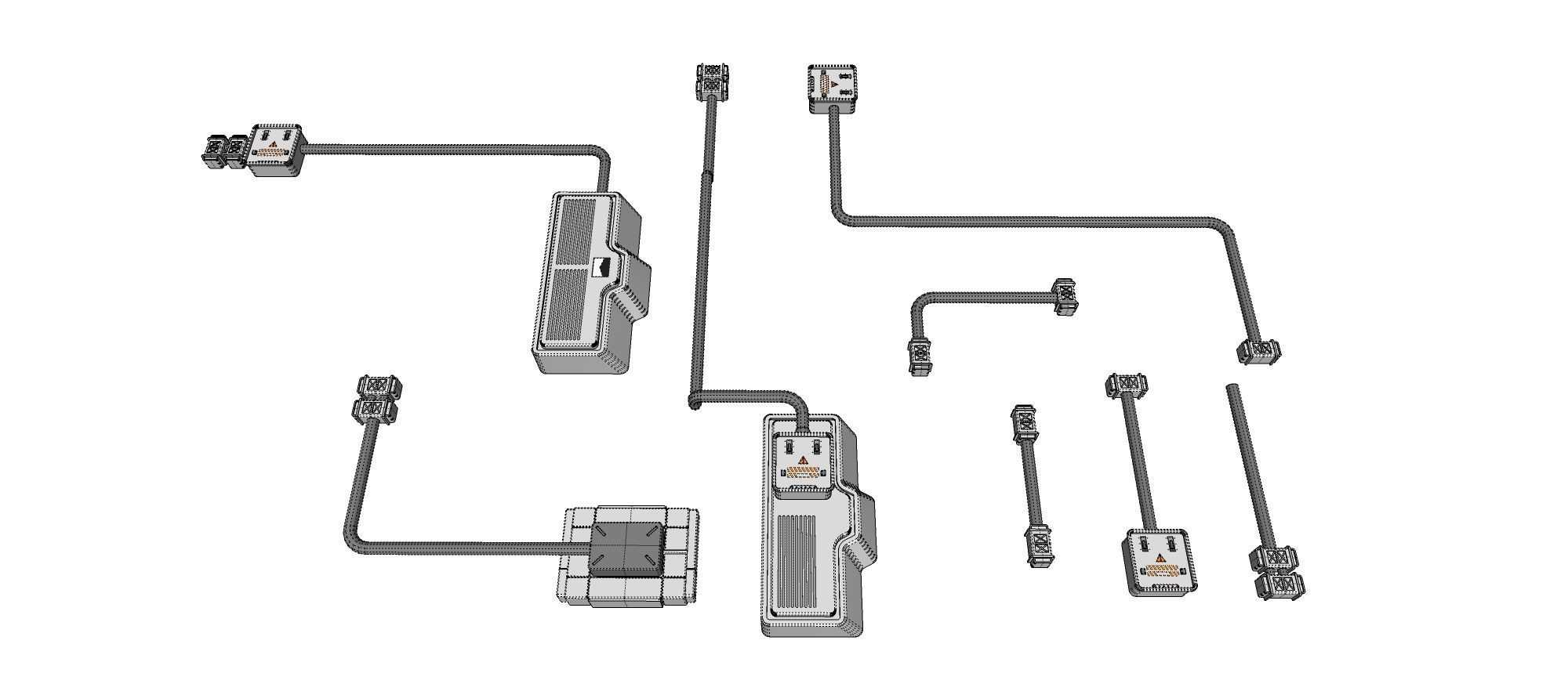 Sci-Fi architecture Elements collection 20 3D model_33
