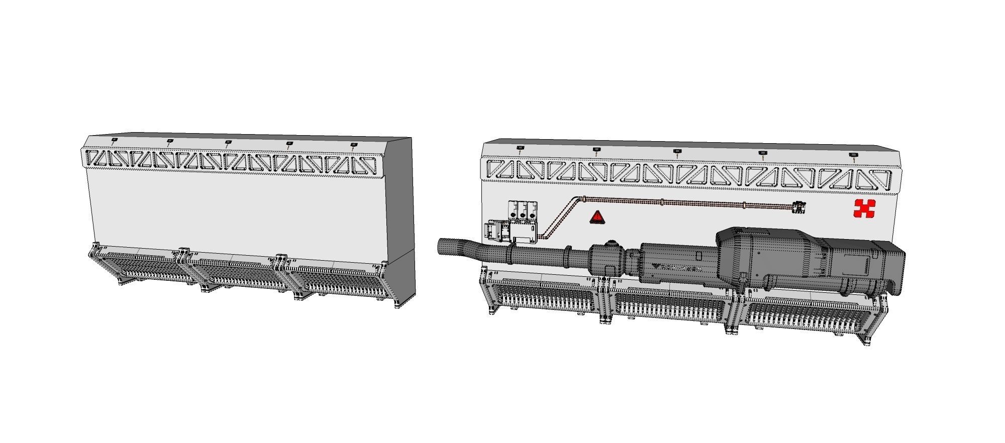 Sci-Fi architecture Elements collection 20 3D model_34