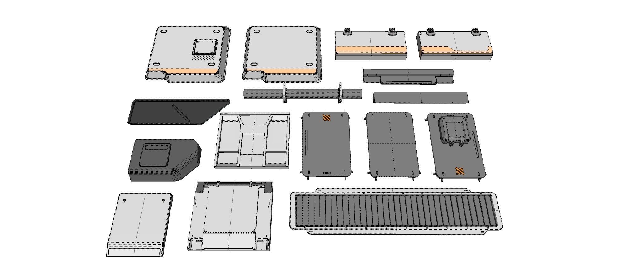 Sci-Fi architecture Elements collection 21 3D model_21