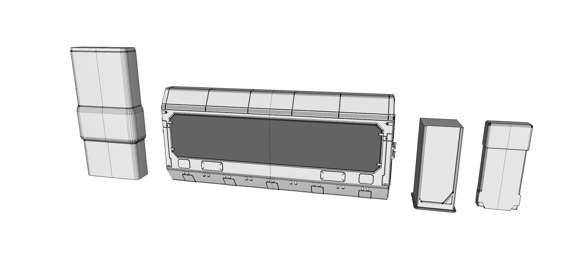 Sci-Fi architecture Elements collection 21 3D model_15