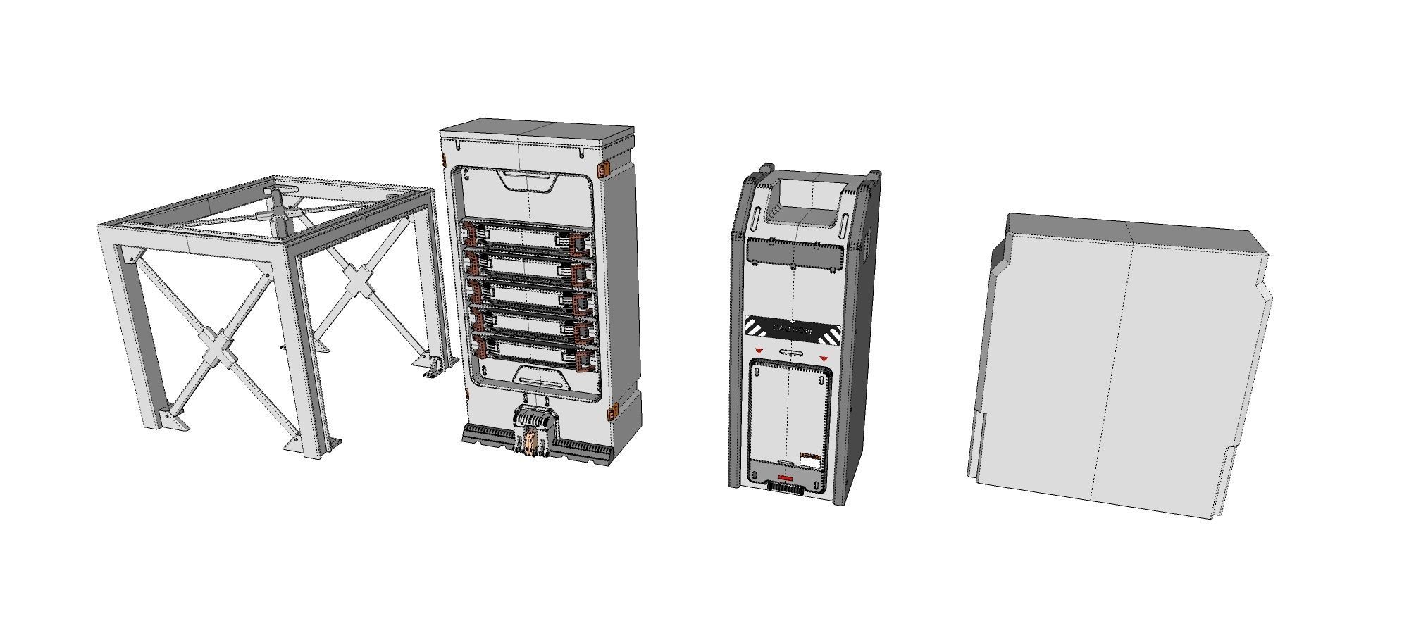 Sci-Fi architecture Elements collection 21 3D model_17