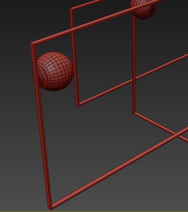 Mondrian Glass Ceiling by Venicem 3D model_4